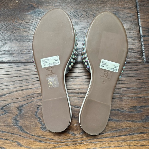 Schutz Greece Flat Slide Sandal - Picture 5 of 6